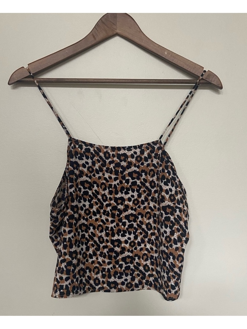 ☀️ Revamped ☀️ cropped animal print top